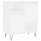 vidaXL Sideboard White 60X35X70 Cm Engineered Wood