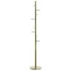 Beliani Coat Stand Clovis Gold