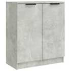 vidaXL Sideboard Concrete Grey 60X30X70 Cm Engineered Wood