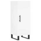 vidaXL Sideboard White 34.5X34X90 Cm Engineered Wood