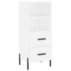 vidaXL Sideboard White 34.5X34X90 Cm Engineered Wood