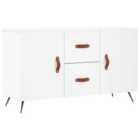 vidaXL Sideboard White 100X36X60 Cm Engineered Wood
