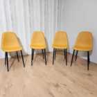 Kosy Koala 4 Gem Mustard Chairs