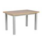 Home Source Avon 1.2M Dining Table Grey