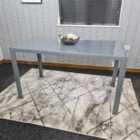 Kosy Koala Dining Table Grey Glass Kitchen Place For 6 Seats, Dining Table Only
