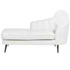 Beliani Right Hand Boucle Chaise Lounge Off-white Allier