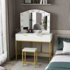 Kosy Koala Lilly Dressing Table With Mirror And Lights
