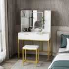 Kosy Koala Annabelle Dressing Table With Mirror And Lights