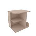Decorotika Karamira Unique Design Nightstand Bedside Table Cottonbeige