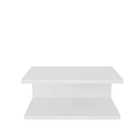 Decorotika Ramira Floating Nightstand Bedside White