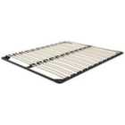 Beliani Slatted Bed Base Combourg 140 X 200 Cm (eu Double)