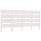 vidaXL Headboard White 180X3X80 Cm Solid Wood Pine
