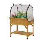 VegTrug Greenhouse Frame & Multi Cover Set for Raised Planter (Frame/Cover Only)