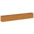 vidaXL Garden Raised Bed 482x50x69 cm Corten Steel