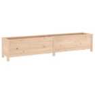 vidaXL Garden Raised Bed 199.5x40x39 cm Solid Wood Pine