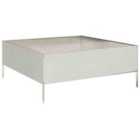 vidaXL Garden Raised Bed 100X100X25cm Stainless Steel