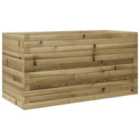 vidaXL Garden Planter 90x40x45.5 cm Impregnated Wood Pine