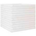 vidaXL Garden Planter White 50x50x45.5 cm Solid Wood Pine