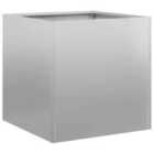 vidaXL Planter 40X40X40cm Galvanised Steel