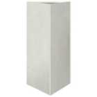 vidaXL Garden Planter Triangular 40X34.5X70cm Stainless Steel