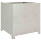 vidaXL Garden Planter 50x50x50 cm Stainless Steel