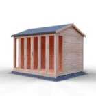 Shire Handmade Blenheim 10 x 8 ft Shiplap Summerhouse with Bi-Fold Doors