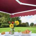 Greenhurst Royal Red 3.5M Awning