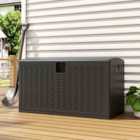 Garden Sanctuary 99 Gallon Outdoor Storage Deck Box - Black