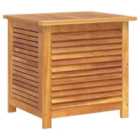 vidaXL Garden Storage Box with Louver 60x50x56 cm Solid Wood Acacia
