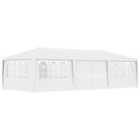 vidaXL Professional Party Tent With Side Walls 4X9 M White 90 G/M?