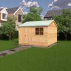 Shire Handmade Mammoth 12 x 12 ft Shiplap Workshop