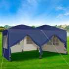 MCC Direct 3x6 pop up gazebo with sides blue