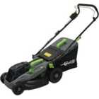 Garden Gear Aerotek 40V Lawn Mower 38cm with 2 x Batteries+Fast Charger