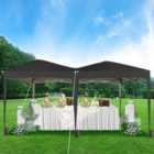 MCC Direct 3x6 pop up gazebo without sides black