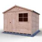 Shire Handmade Mammoth 10 x 10 ft Shiplap Workshop