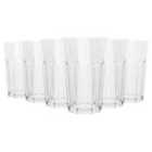 Argon Tableware Reusable Plastic Highball Glasses - 400ml - Pack of 6