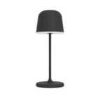 EGLO MANNERA-S Portable LED Table Light, Black