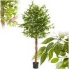 Tectake 180Cm Artificial Fiscus Tree Plant