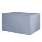 Beliani Rain Cover CHUVA 230 cm 225 cm 65 cm Grey