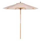 Rowlinson Ashdown Wooden Parasol - 2m