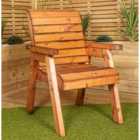 Samuel Alexander Charles Taylor Hand Made Traditional Chunky Rustic Wooden Garden Chair Furniture Flat Packed