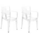 Beliani Set of 4 Garden Chairs GUBBIO Sand Beige