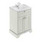 Old London Floor Standing 2 Door Vanity Unit With 1 Tap Hole Ceramic Basin 600Mm - Timeless Sand