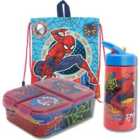Spiderman Packed Lunch Set