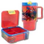 Spiderman Packed Lunch Set