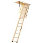 TB Davies ENVIROFOLD Wooden Loft Ladder - 2.8m