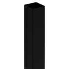 DuraPost Black Steel Corner / Gate Fence Post - 75 x 75mm x 2.4m