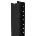 DuraPost Black Classic Fence Post - 48mm x 1.8m