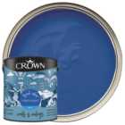 Crown Matt Emulsion Paint - Bright Bluejay - 2.5L