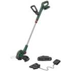 Webb Eco 20V Cordless 30cm Grass Trimmer with 2.0Ah Battery & Charger